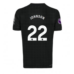 Tottenham Hotspur Brennan Johnson #22 Jalkapallovaatteet Vieraspaita 2025-26 Lyhythihainen